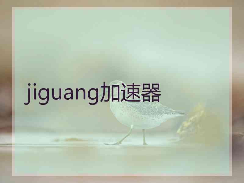 jiguang加速器